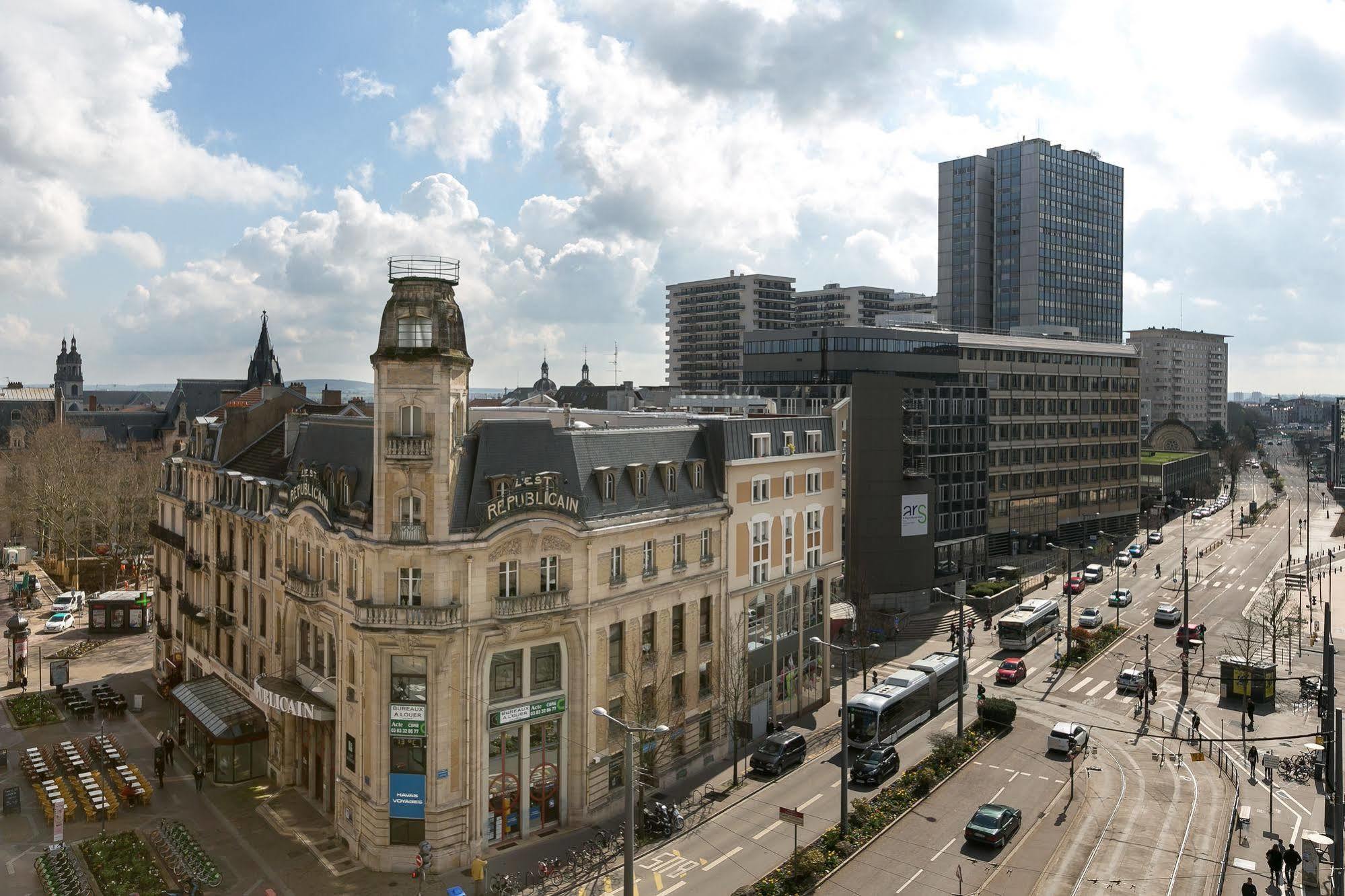 Hotel Foch Nancy Gare Esterno foto
